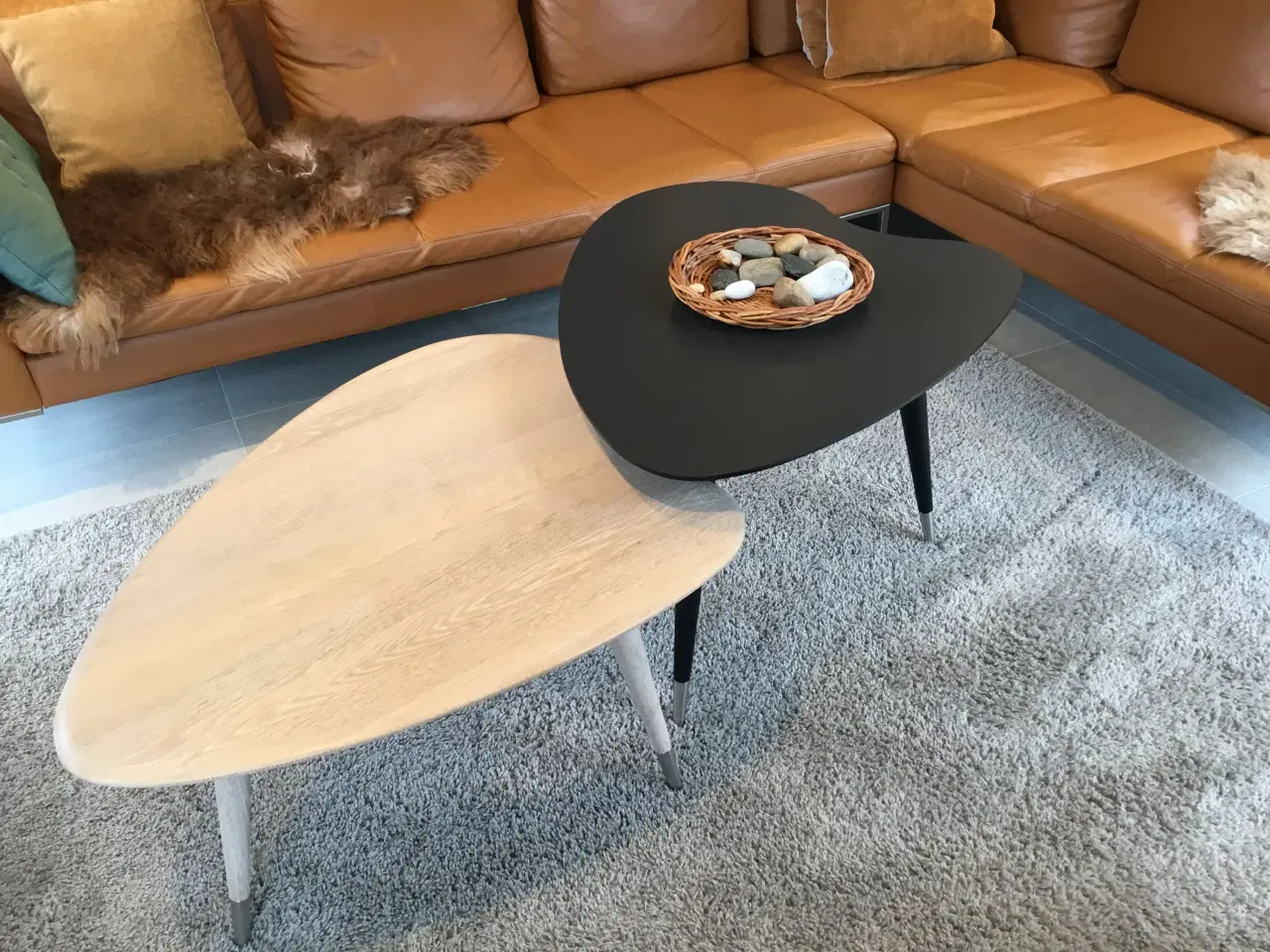 Billede 9 - To design sofaborde model AK2560, strawberry