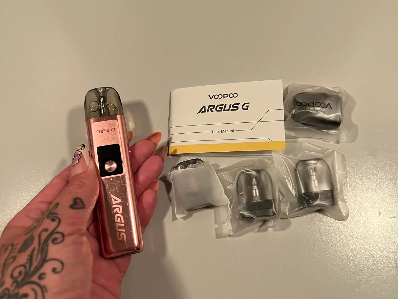 Billede 1 - Ecigaret voopoo Argus G med tilbehør