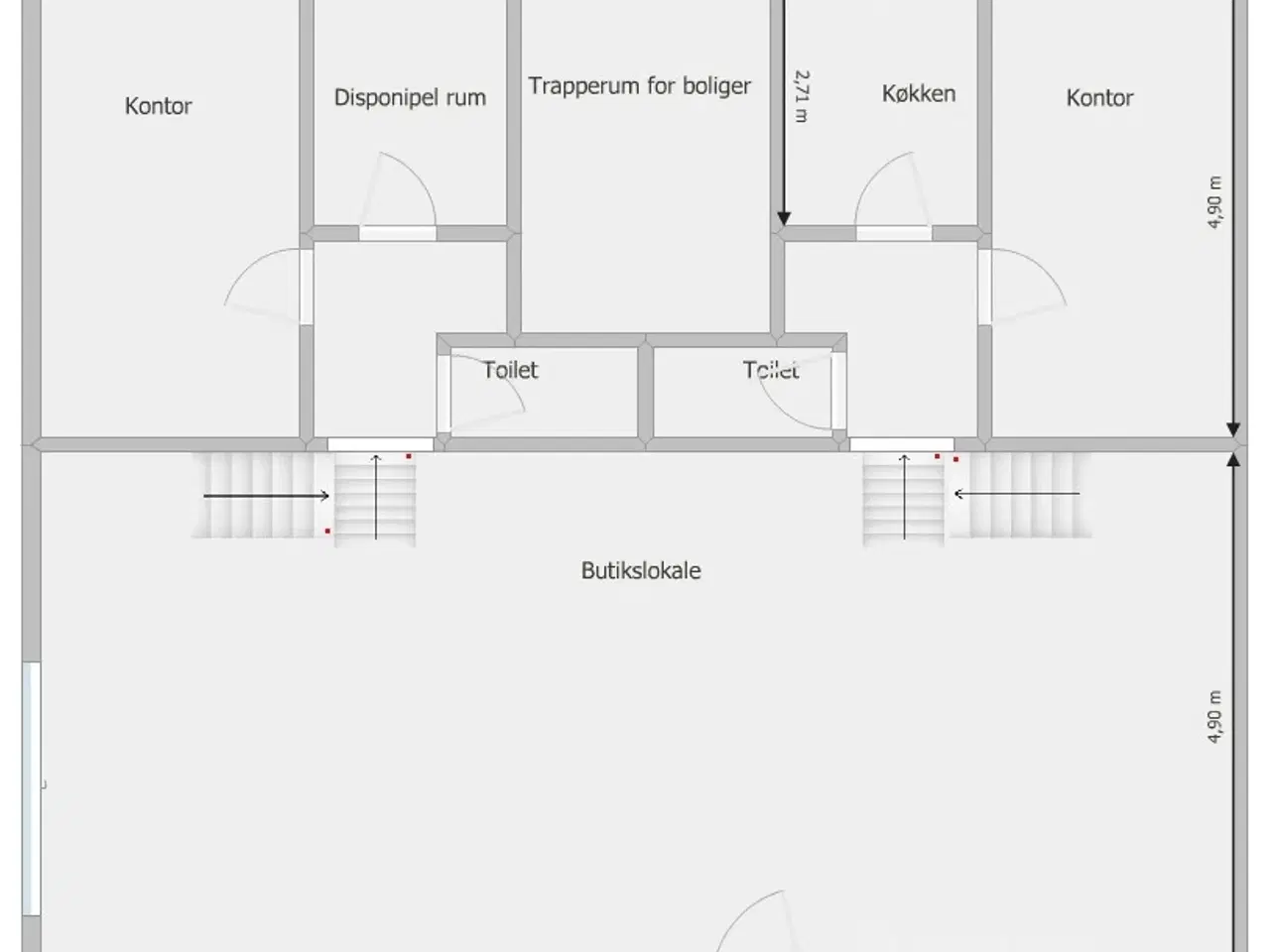 Billede 3 - Erhvervslokale med attraktiv placering i gadeplan og gode parkeringsmuligheder i nærheden.