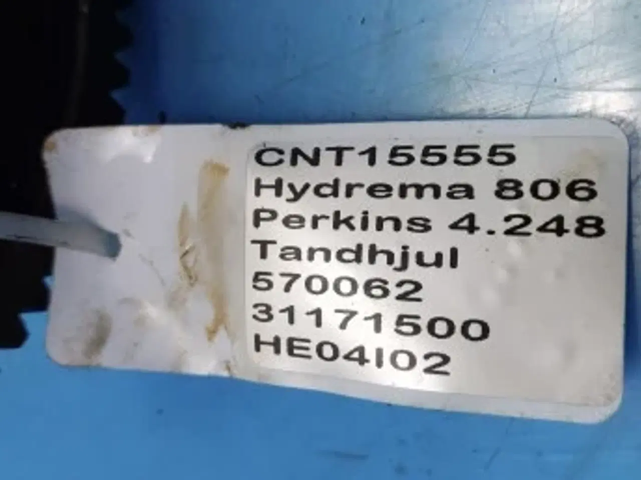 Billede 17 - Perkins 4.248 Tandhjul 31171500