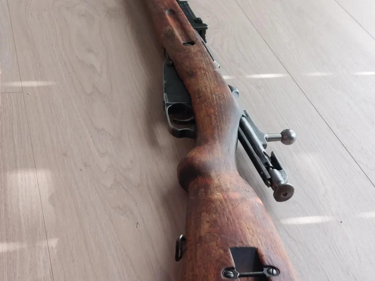 Billede 2 - Deaktiveret Finsk Mosin nagant M39 riffel  