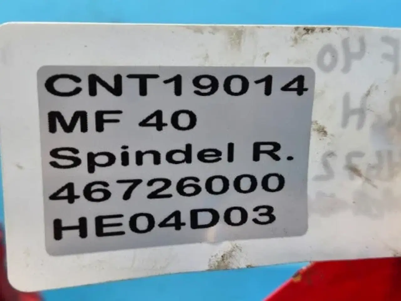 Billede 11 - Massey Ferguson 40 Spindel R. 46726000