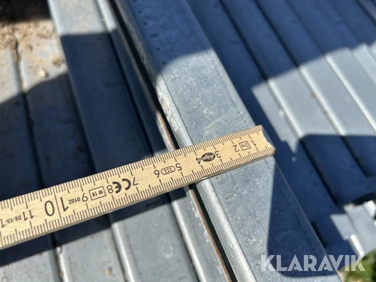 Billede 6 - Galvaniseret skinner ca. 130 styk