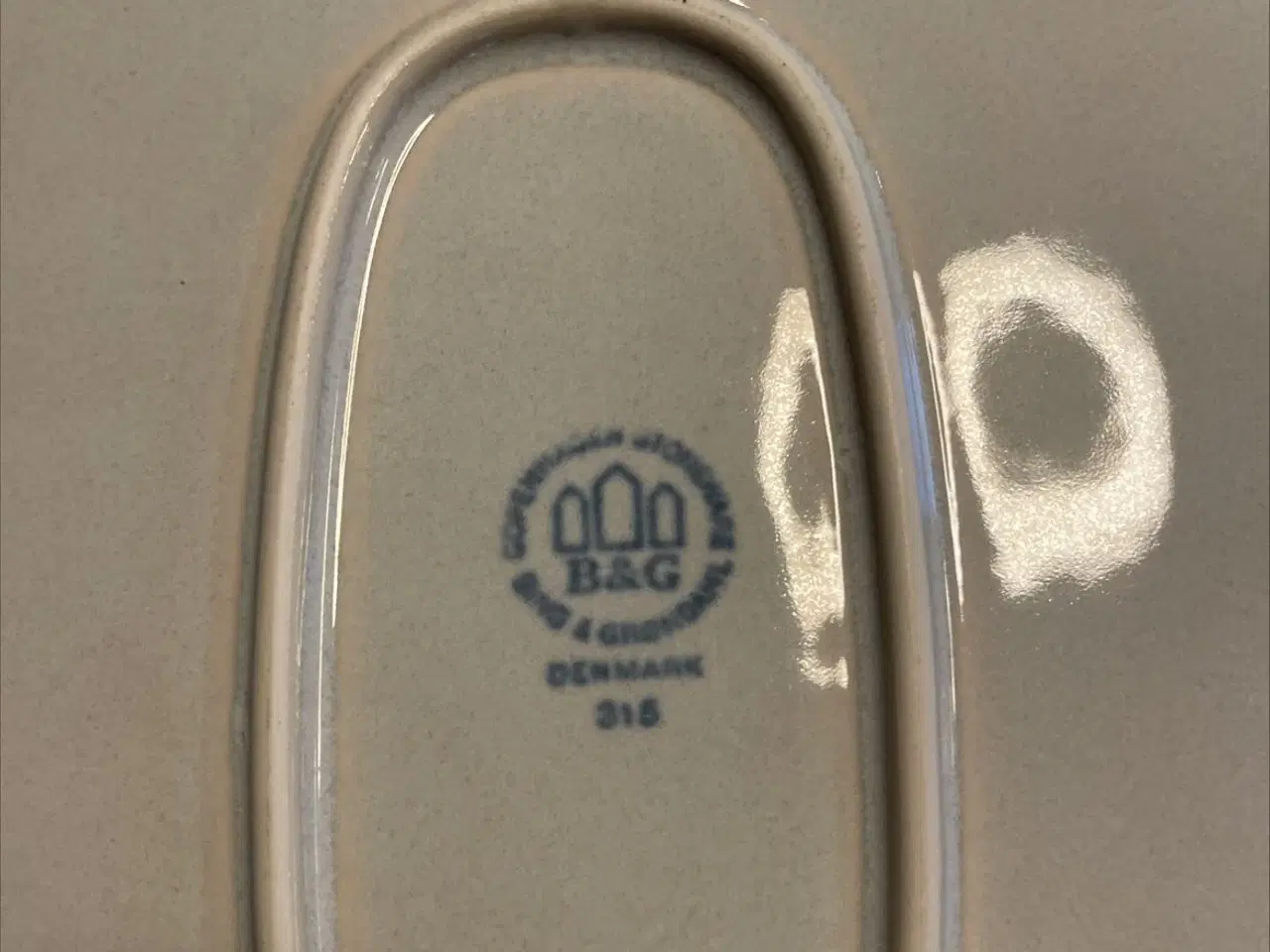 Billede 3 - B&G Coppelia- Stort fad sælges