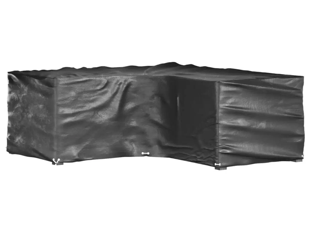 Billede 1 - L-formet havemøbelovertræk 215x215x70 cm 16 øjer
