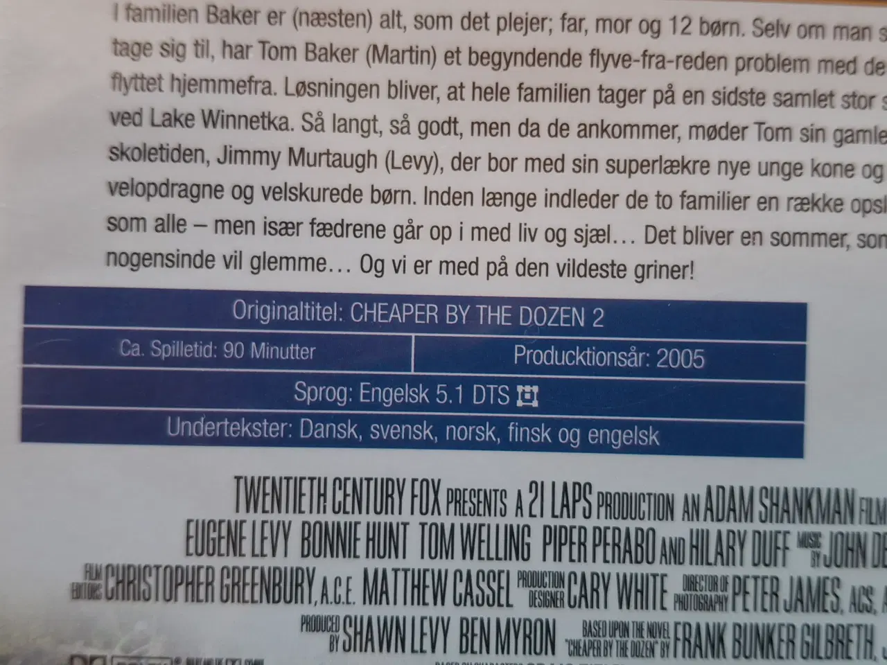 Billede 7 - Det vilde dusin 1 og 2 dvd Ny i folie