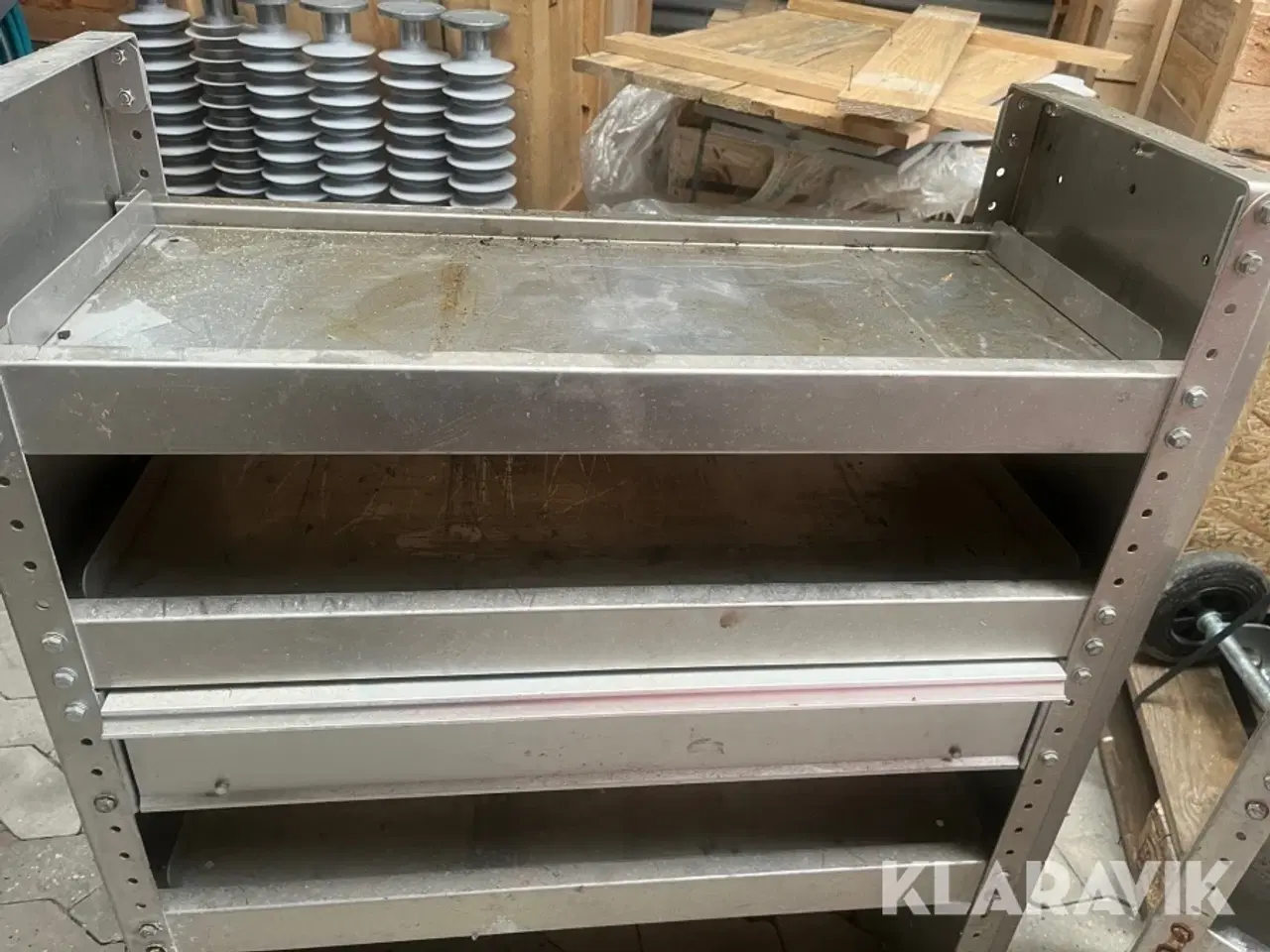 Billede 5 - Bilreol 2 styk aluminium