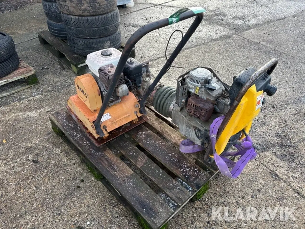 Billede 3 - Pladevibrator + Jordloppe Vaks + Wacker Neuson 2 stk