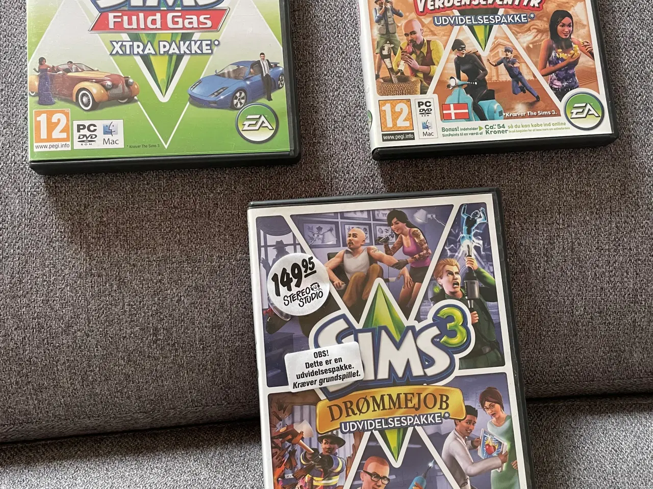 Billede 3 - 2 stk Sims 2 spil og 5 stk Sims 3 spil 30/50 kr.