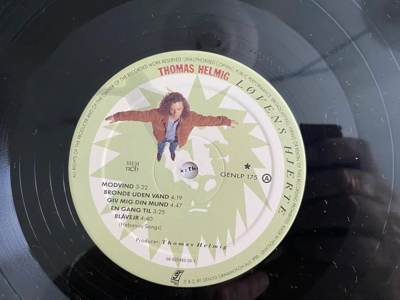 Billede 3 - LP,Thomas Helmig ‎– Løvens Hjerte