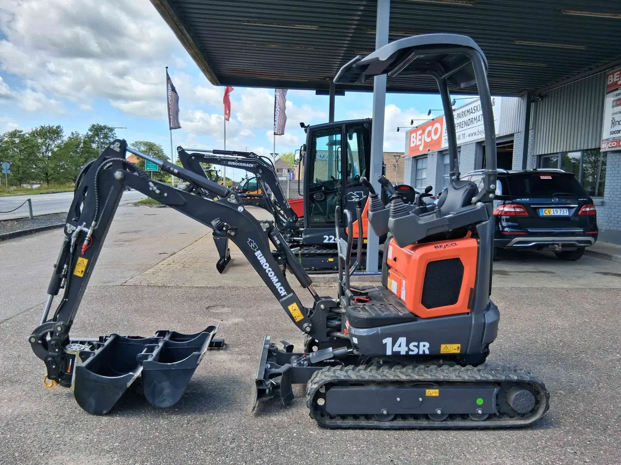 Billede 3 - Eurocomach 14SR minigraver