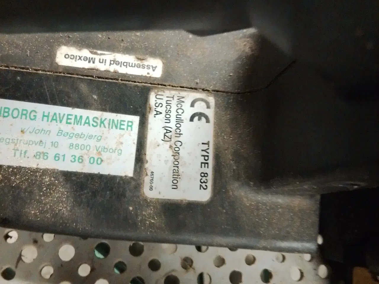 Billede 1 - McCulloch 832 / 833AC Mini Mac