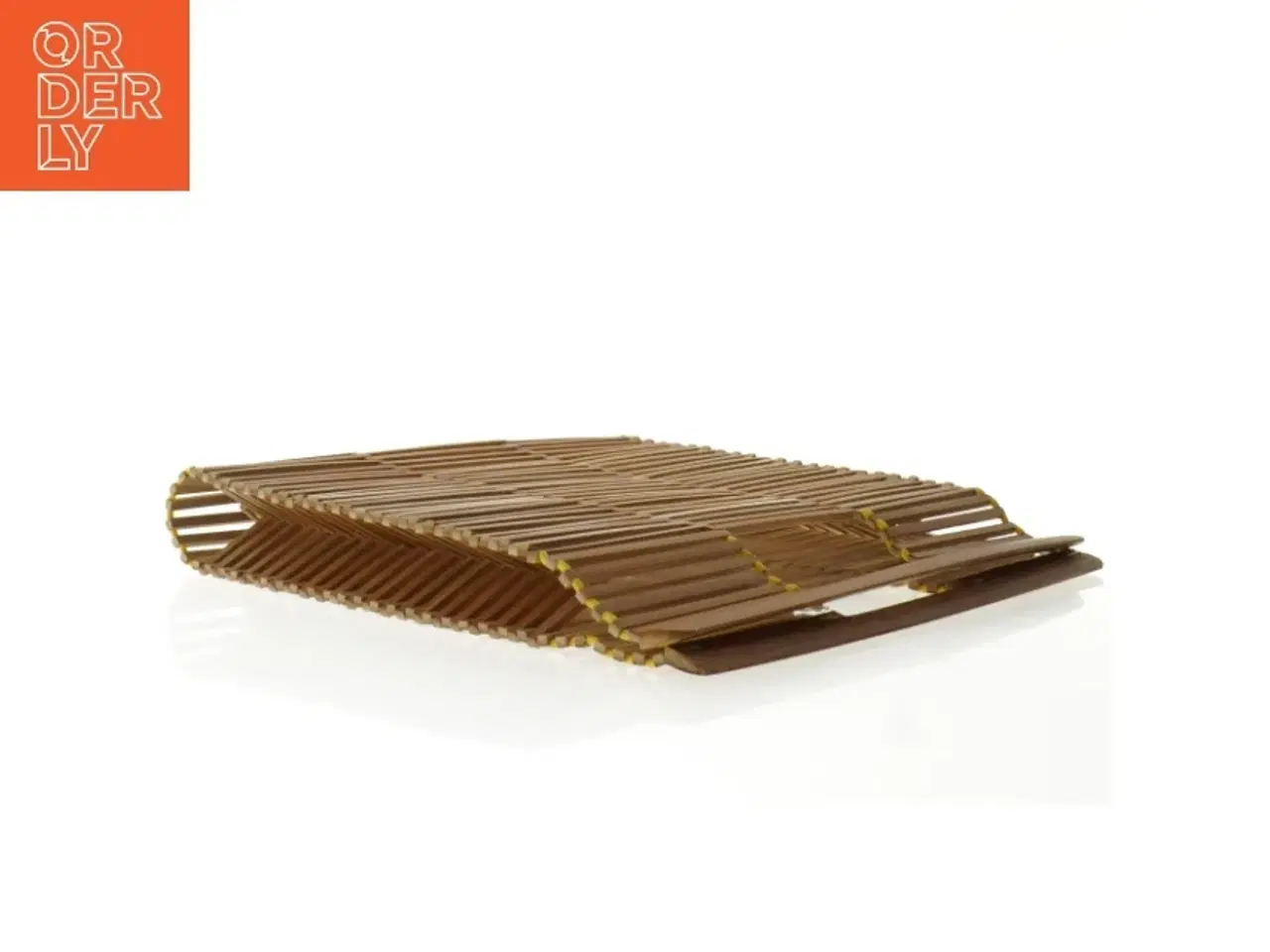 Billede 4 - 1980&#39;er Vintage Cult Gaia Evie Bambus taske (str. 31 x 31 x 6 cm)