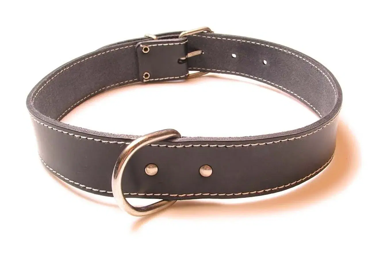 Billede 1 - Læder Halsbånd.