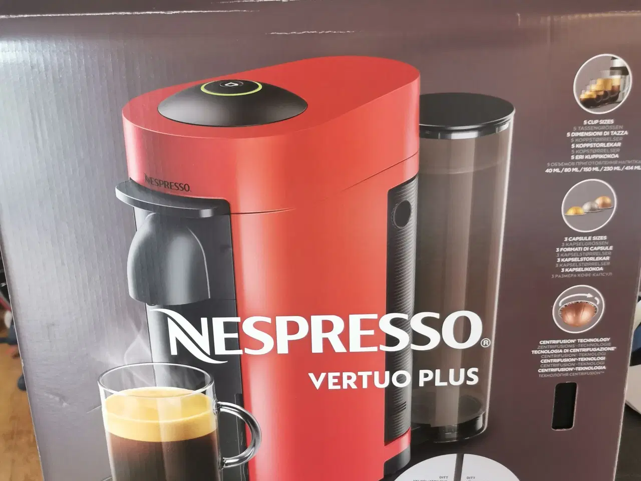 Billede 1 - Nespresso VertuoPlus kaffemaskine 