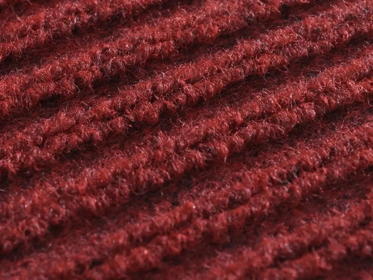 Billede 2 - Dørmåtte PVC 120 x 180 rød