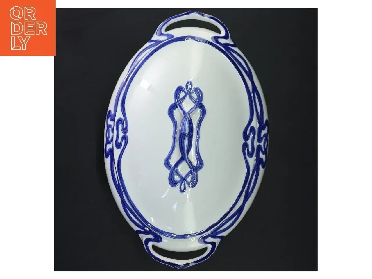 Billede 4 - Blå Olga skål med låg fra Villeroy & Boch(str. 28x18x8 cm)