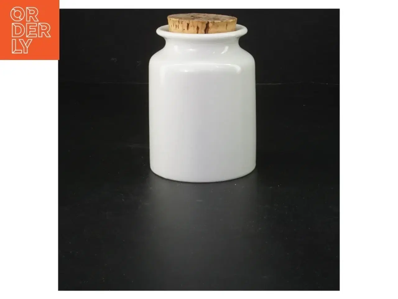 Billede 2 - Eva Solo Keramisk krydderikrukke med korklåg  Design Ole Palsby (str. 13 cm)