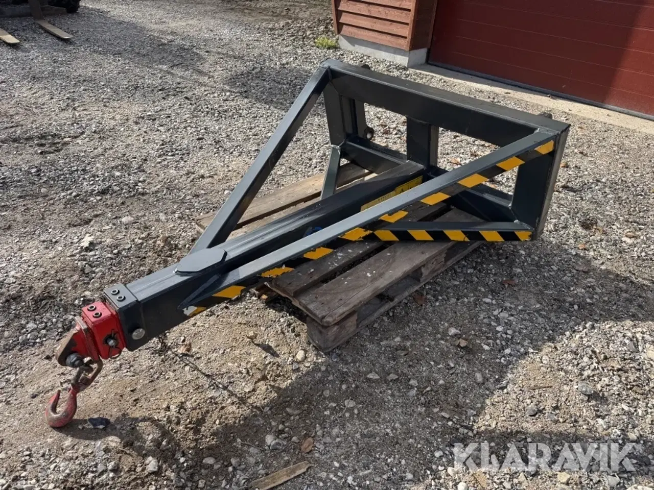 Billede 1 - Kranarm GA Sweden med Volvo L30 beslag