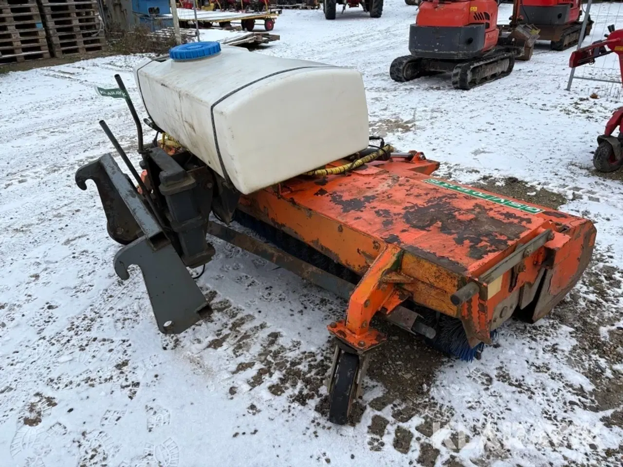 Billede 3 - Hydraulisk kost med vandtank Tuchel Profi 600