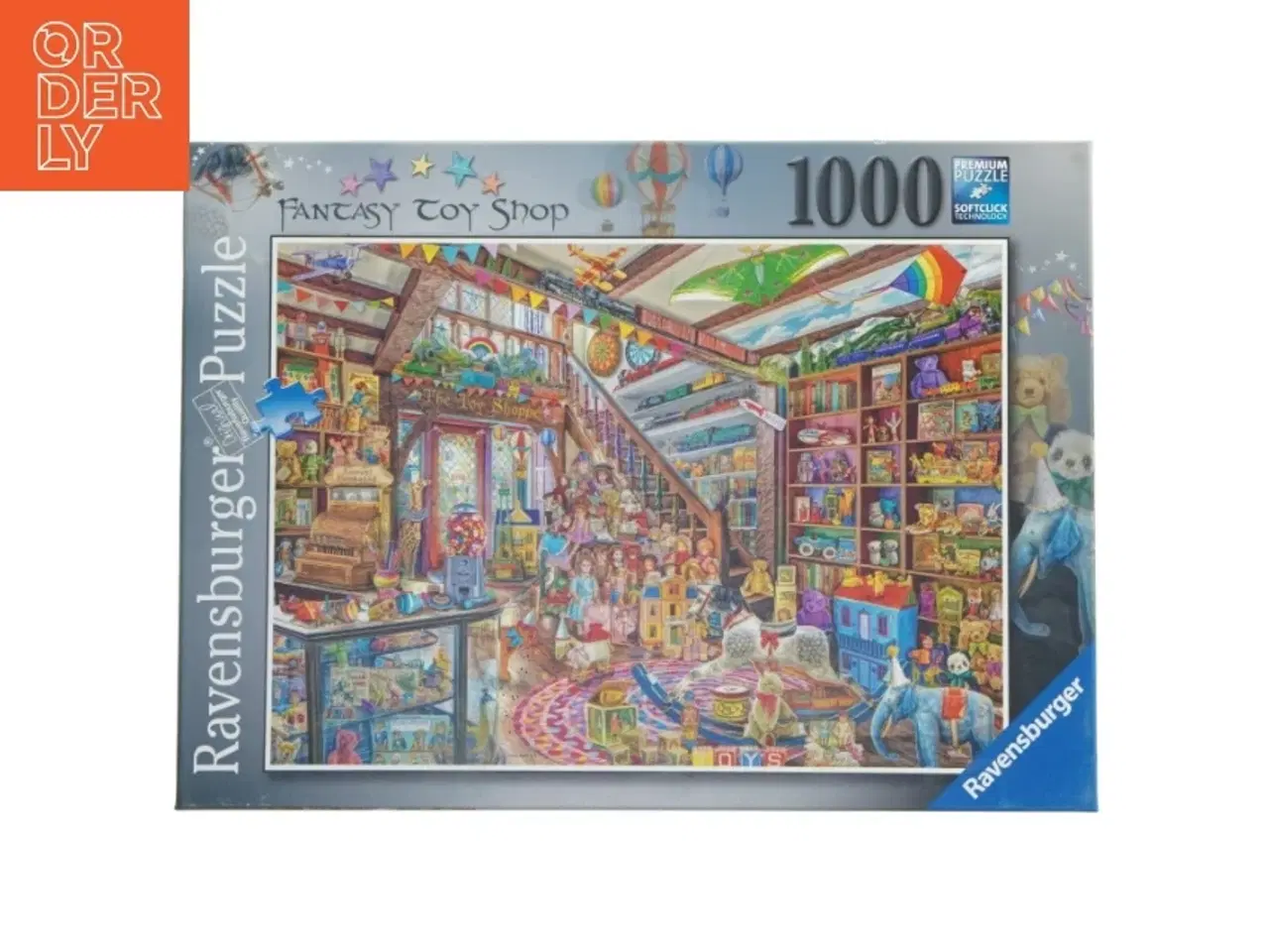 Billede 1 - Ravensburger puslespil - Fantasy Toy Shop fra Ravensburger (str. 1000 brikker)