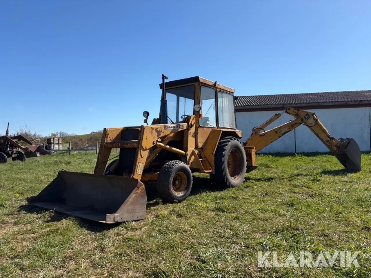 Billede 1 - Rendegraver John Deere JD310 med tilbehør