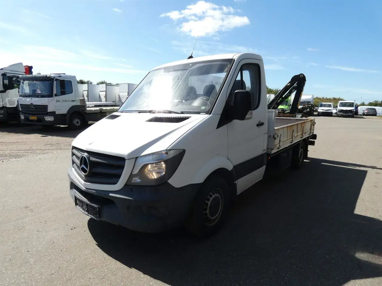 Billede 4 - Mercedes-Benz Sprinter 316 KRANBIL 2,1 CDI R3 163HK Ladv./Chas. Man.