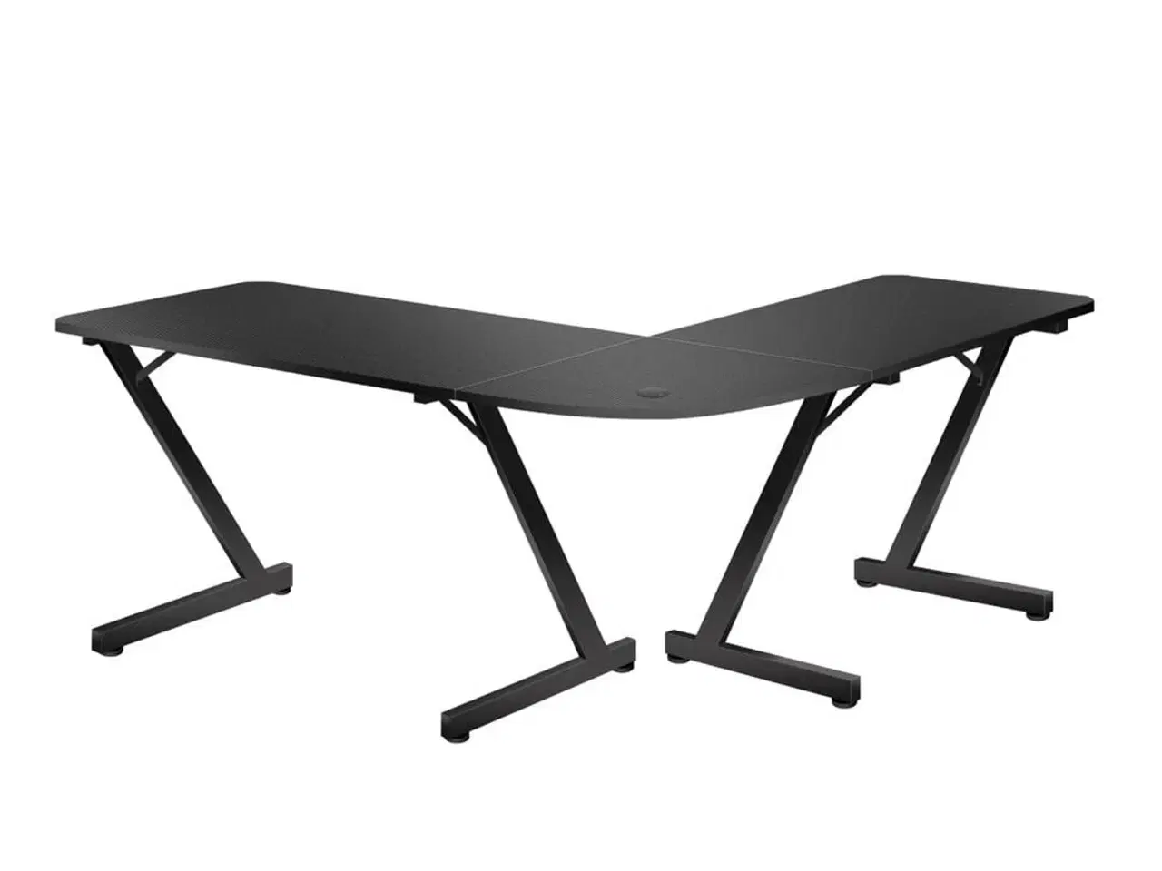 Billede 1 - Gamingbord hjørne – Huzaro Hero 7.0, sort