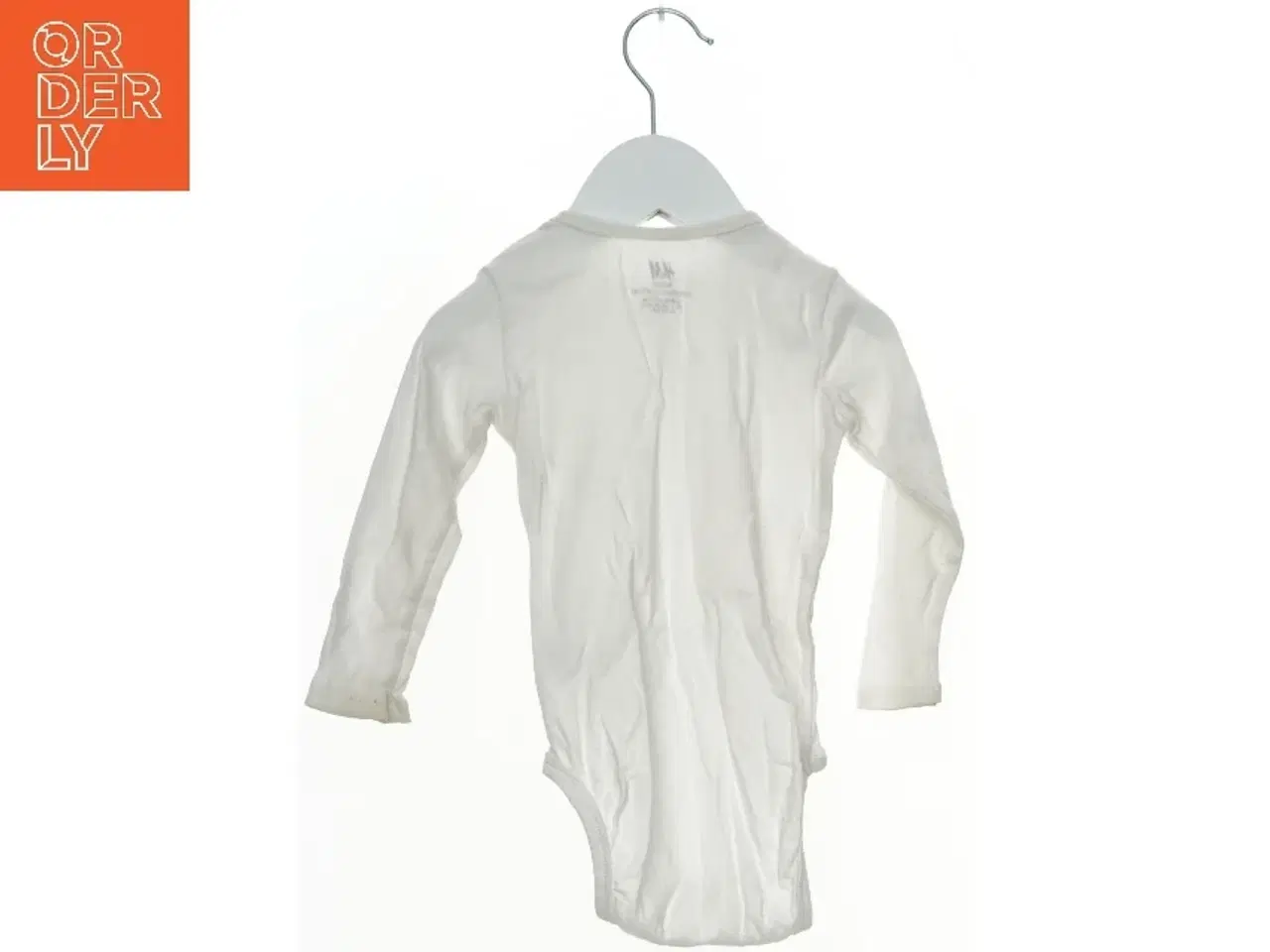 Billede 2 - Hvid bodystocking med lange ærmer fra H&M (str. 80)