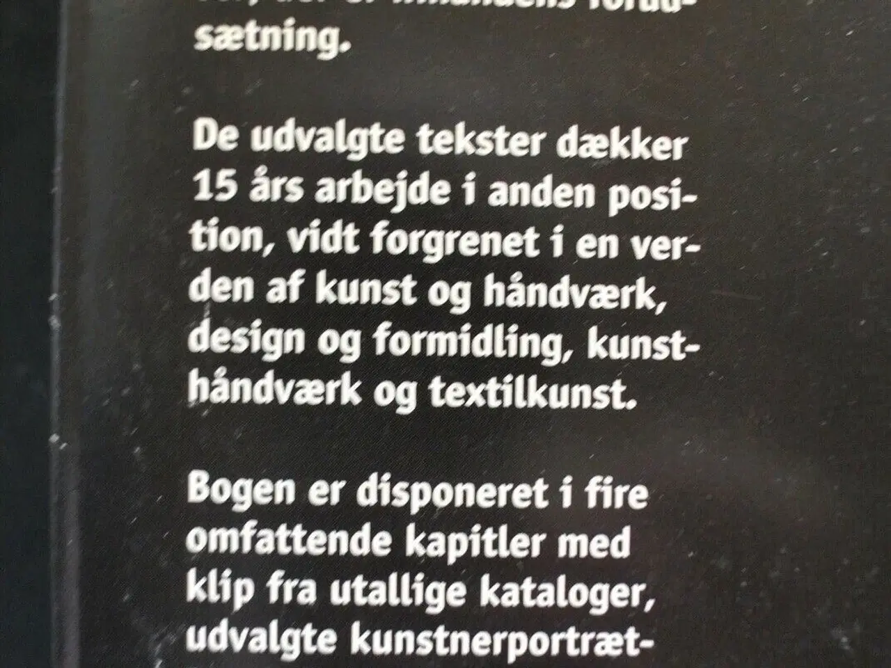 Billede 2 - i anden position. udvalgte skriverier 1980-1995, A