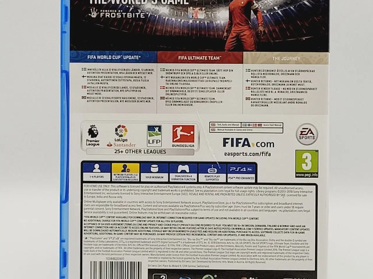 Billede 2 - ⭐️- PS4: FIFA 18 - Russia World Cup 2018 (SJÆLDEN)