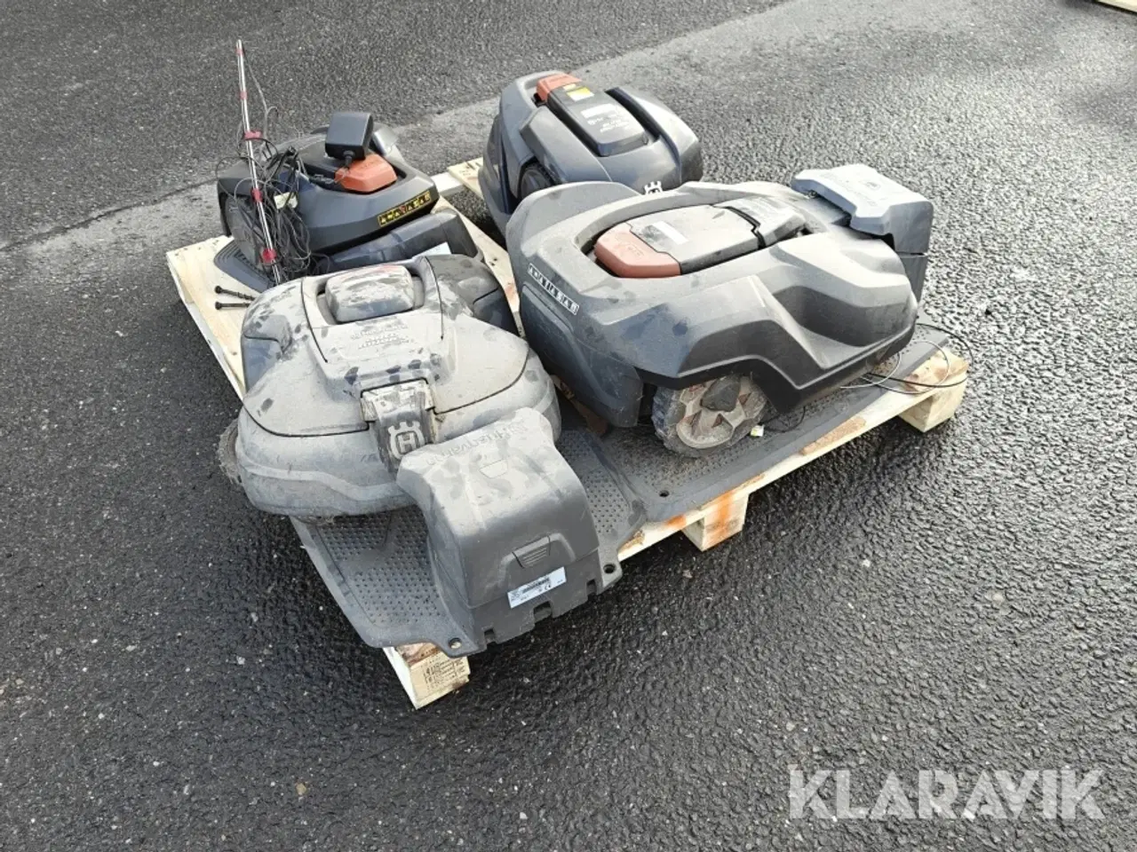 Billede 4 - Robotplæneklippere Husqvarna Automower blandet 4 styk