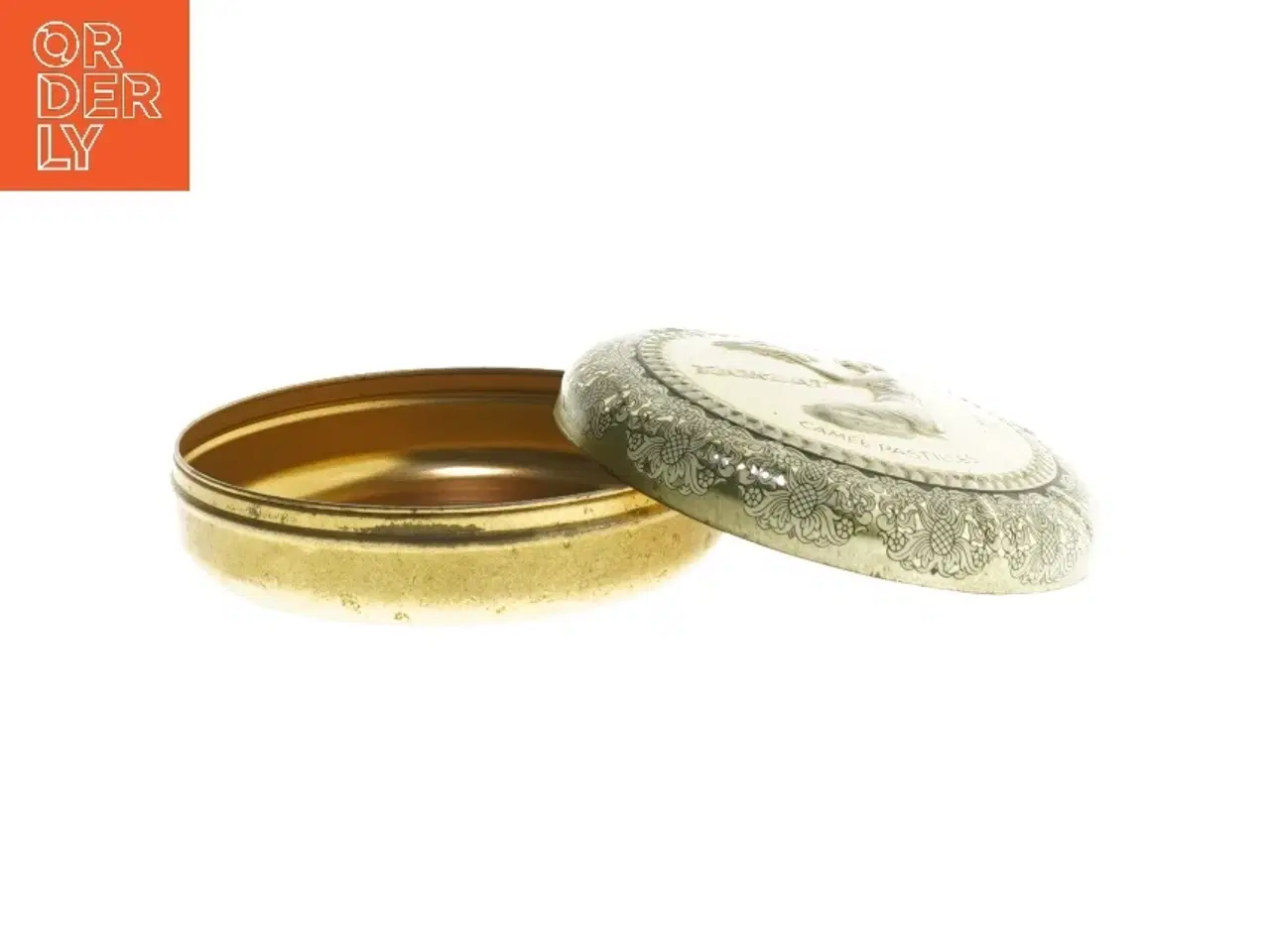 Billede 3 - Dekorativ romantisk dåse (str. Ø 12 cm)