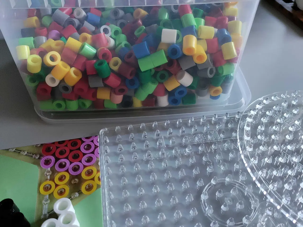 Billede 2 - Store Hama perler mm