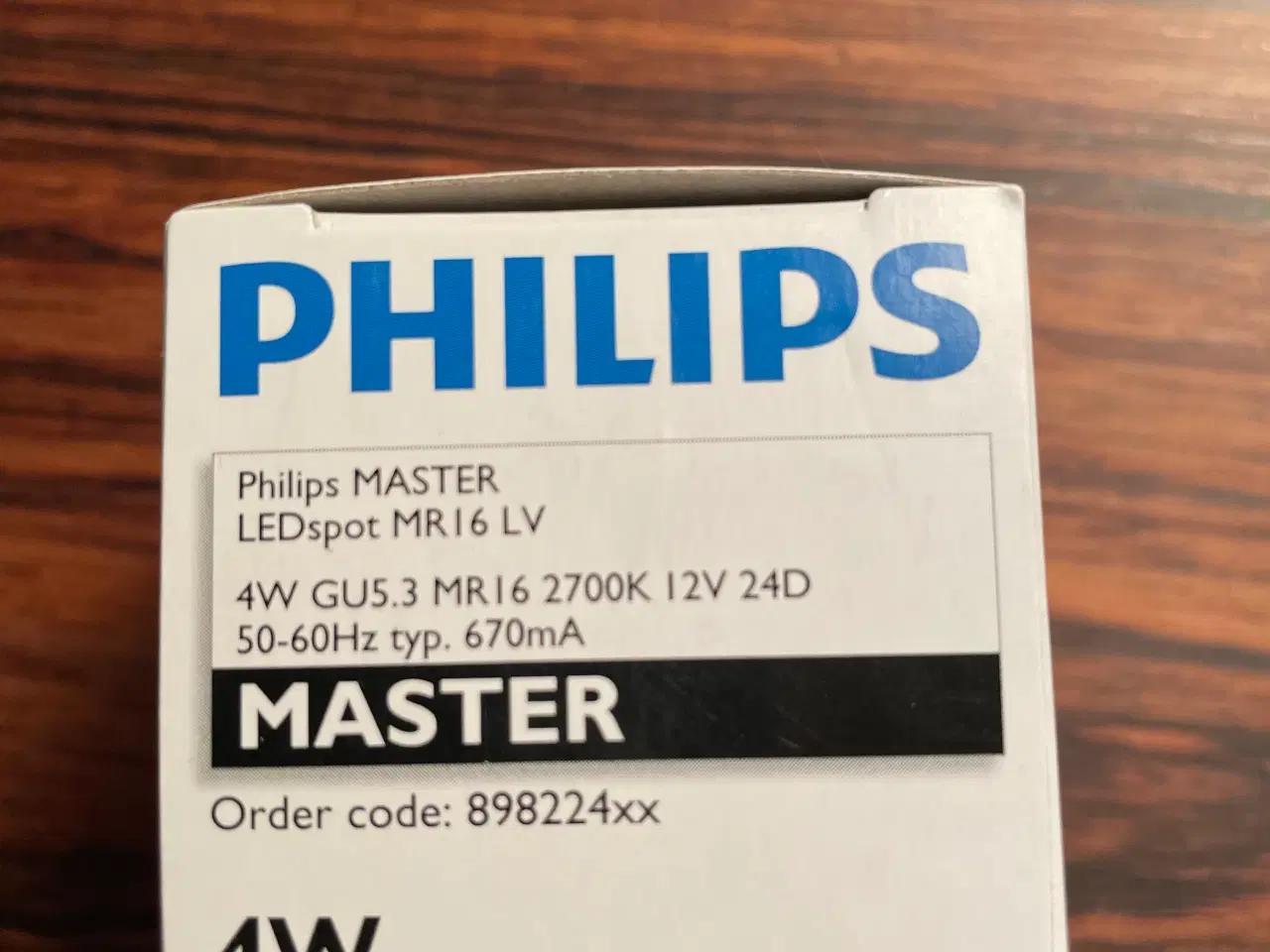 Billede 8 - 27 stk. Philips GU5.3 / MR16 LED 4W 2700K lyskilde