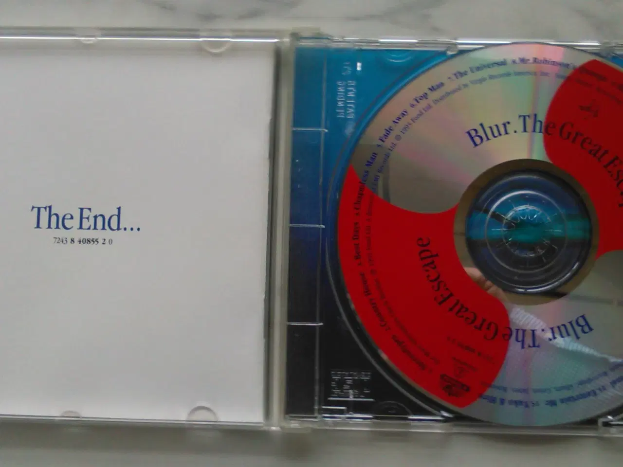 Billede 3 - Blur: The great escape (1995  