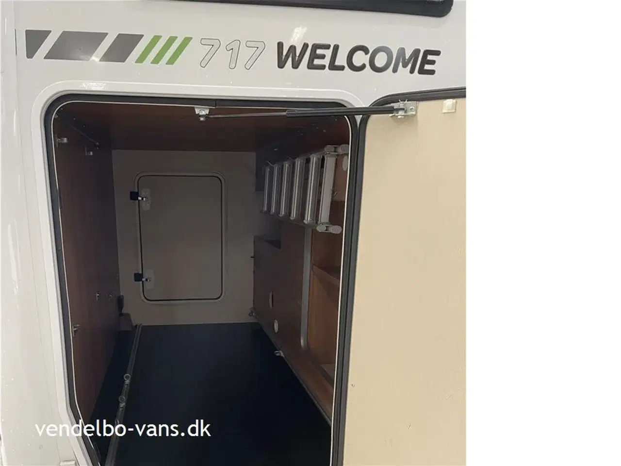 Billede 3 - 2014 - Chausson Welcome 717   Enkeltsenge og stor garage