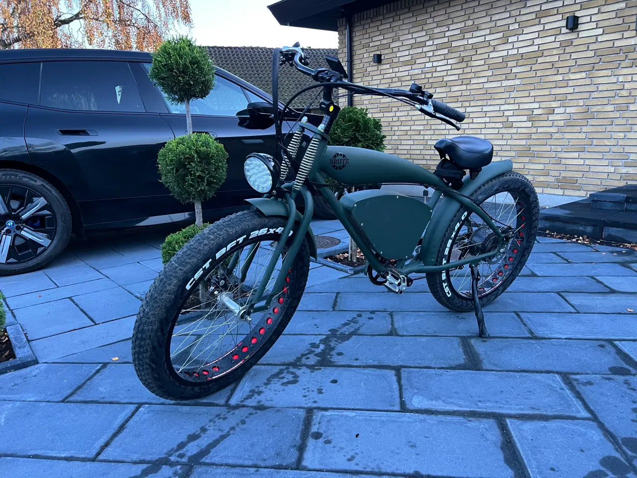 Billede 1 - Brute Fatbike – 2022 – helt nyt batteri – 7 gear –