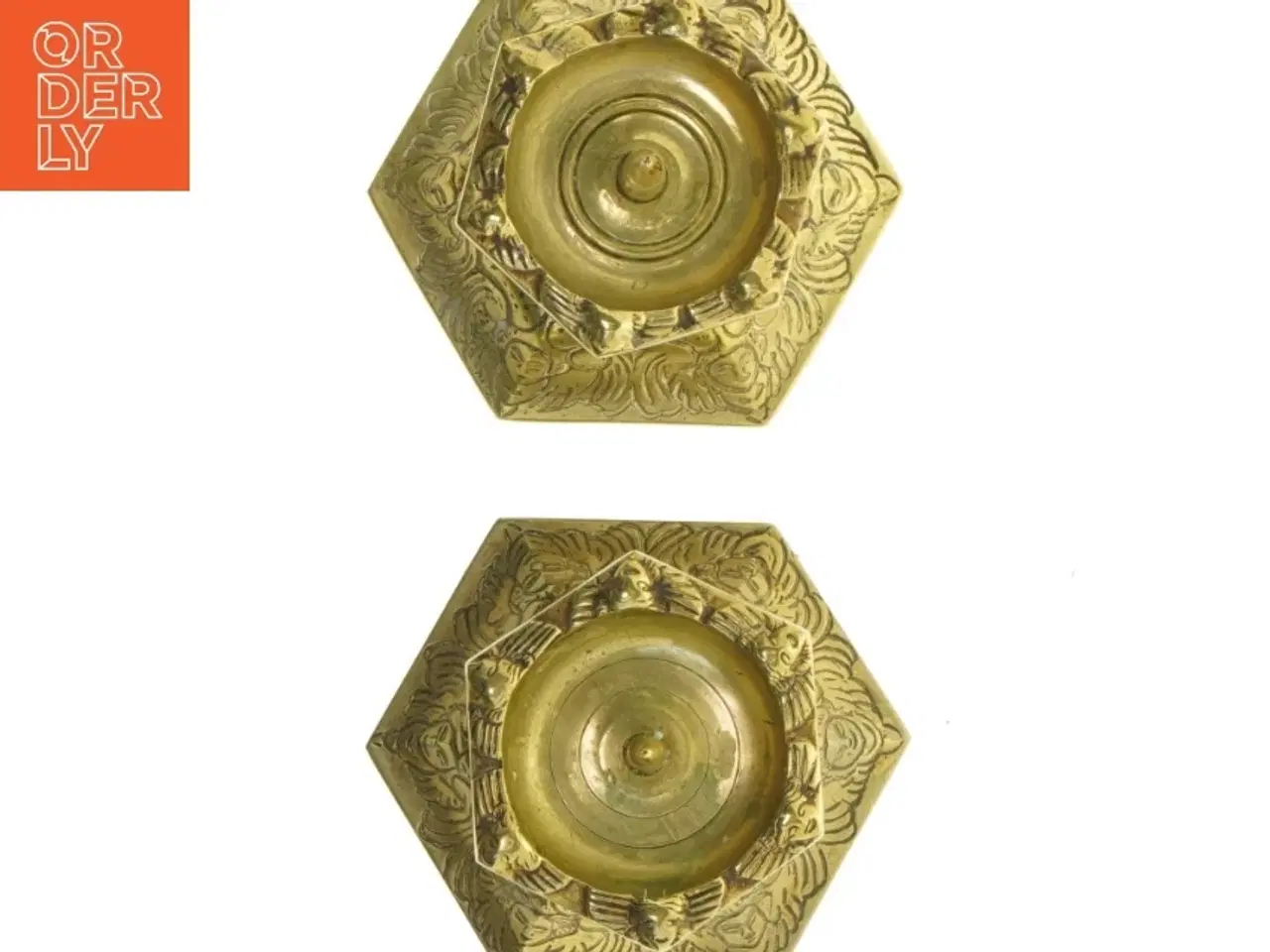 Billede 6 - Messingstager (str. 11 x 10 cm)