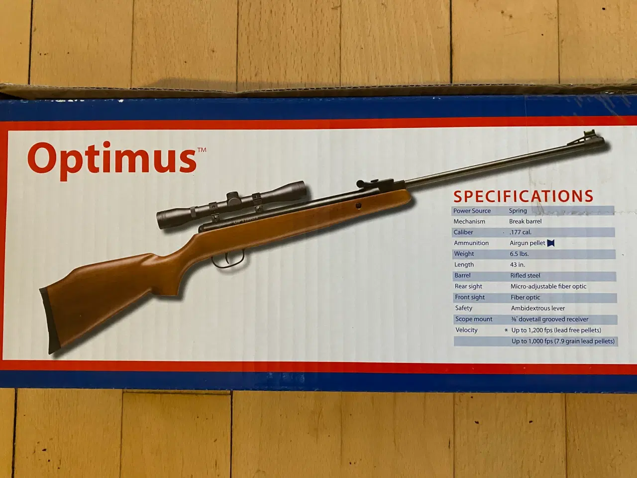 Billede 3 - Luftriffel, Crosman Optimus, kaliber 4,5