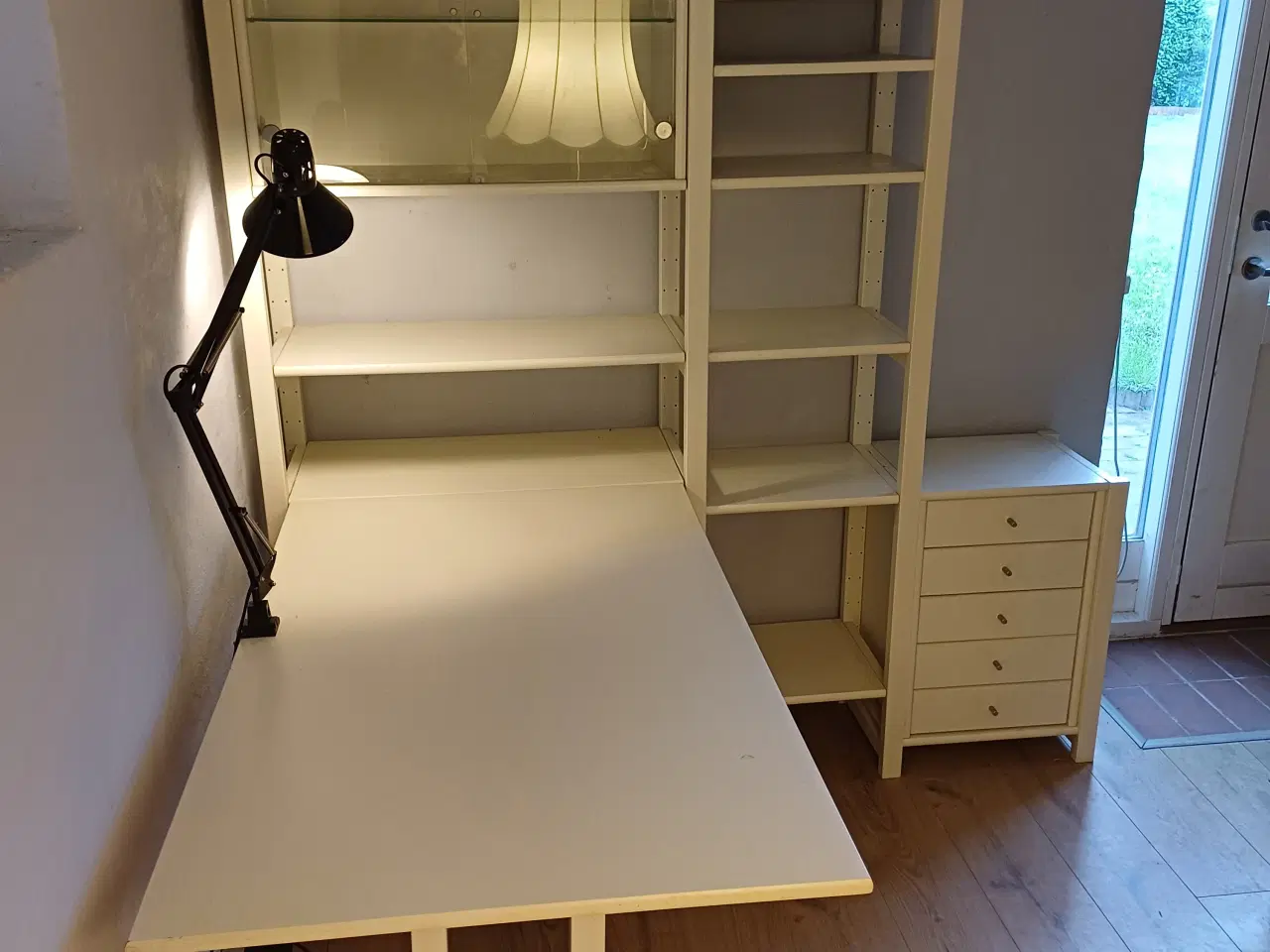 Billede 1 - Stigereol, hvid lakeret (ikke ABC)