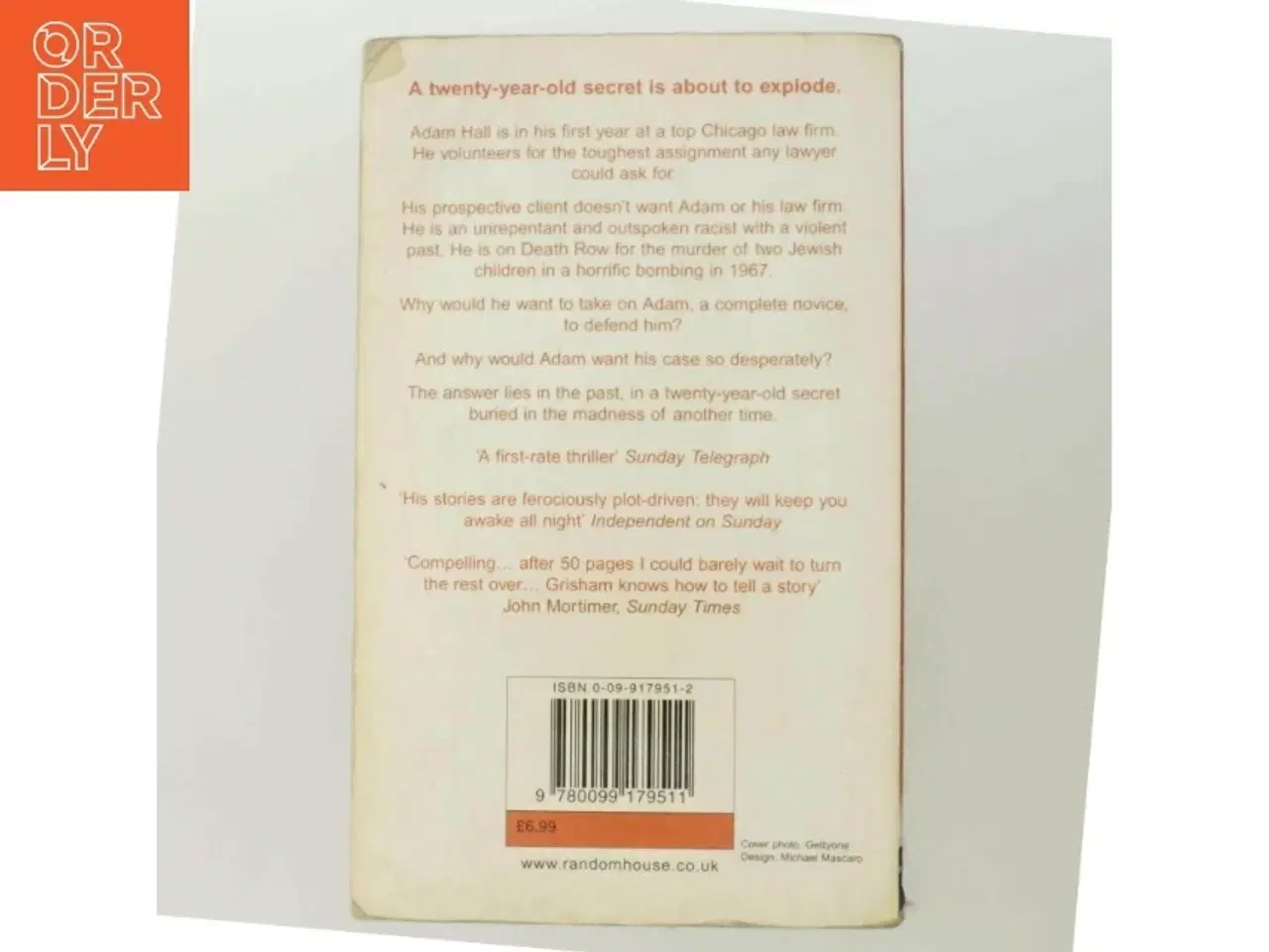 Billede 3 - The chamber af John Grisham (Bog)