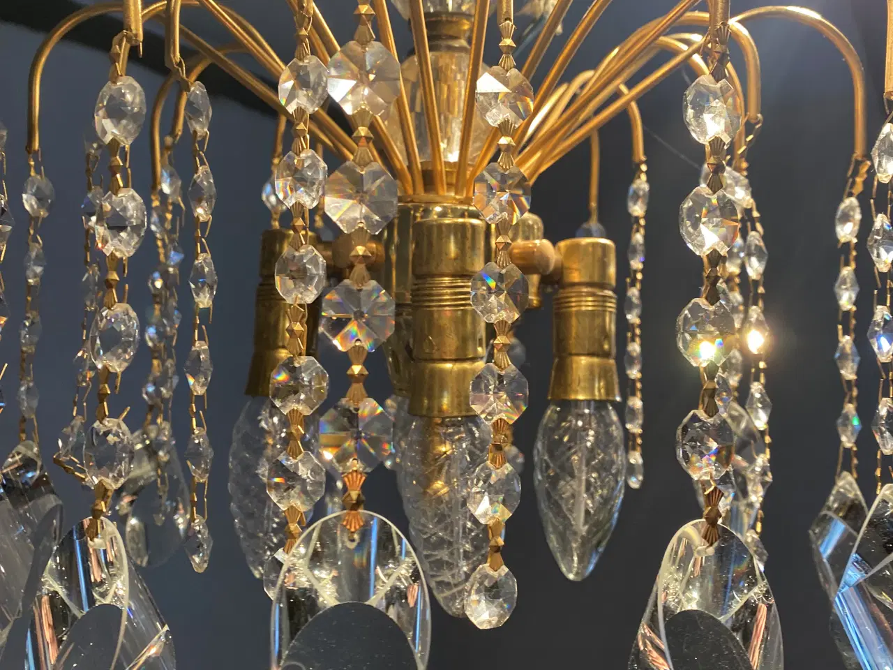 Billede 2 - Krystal Lysekrone