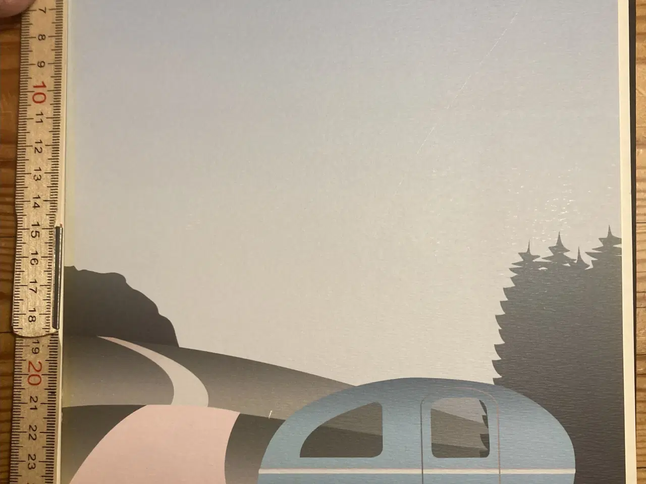 Billede 2 - DANMARK plakat fra Vissevasse 