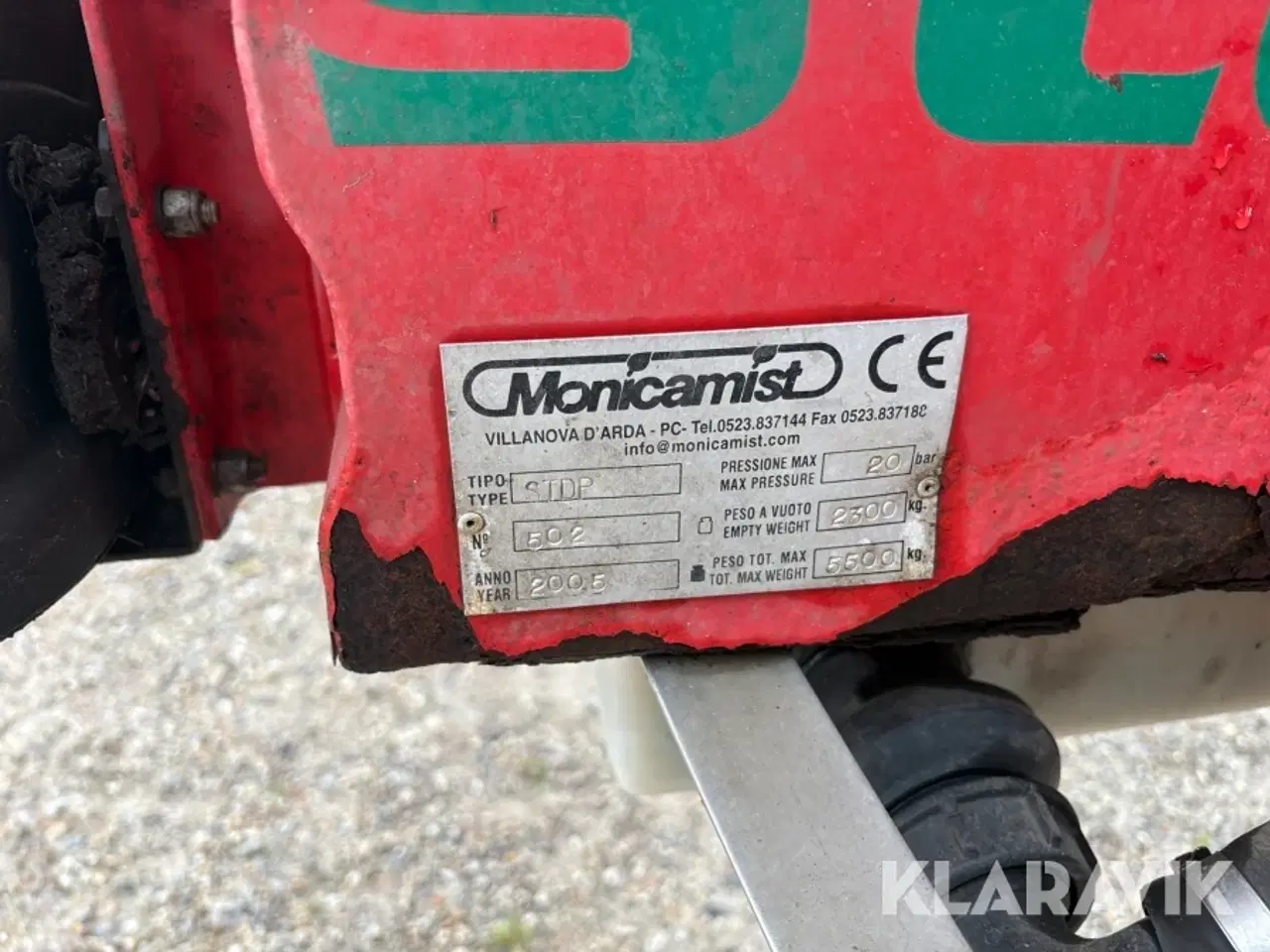 Billede 5 - Trailersprøjte Monicamist STDP