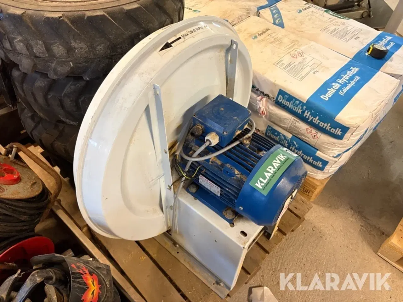 Billede 2 - Kornblæser Kongskilde TRL-55