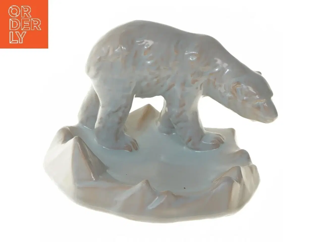 Billede 1 - Michael andersen Porcelæns isbjørn figur (str. Ø 20 cm)