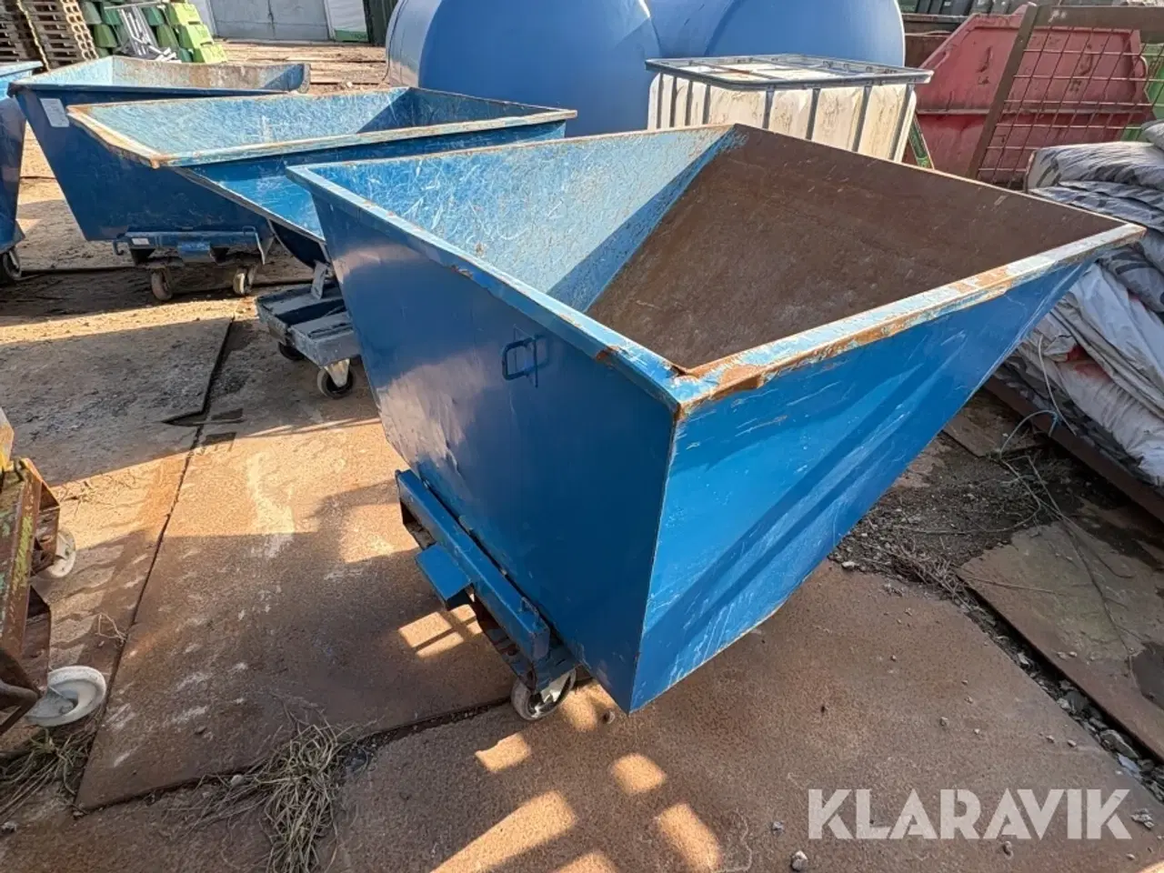 Billede 3 - Vippecontainere Intra Tippo 900 - 2 styk