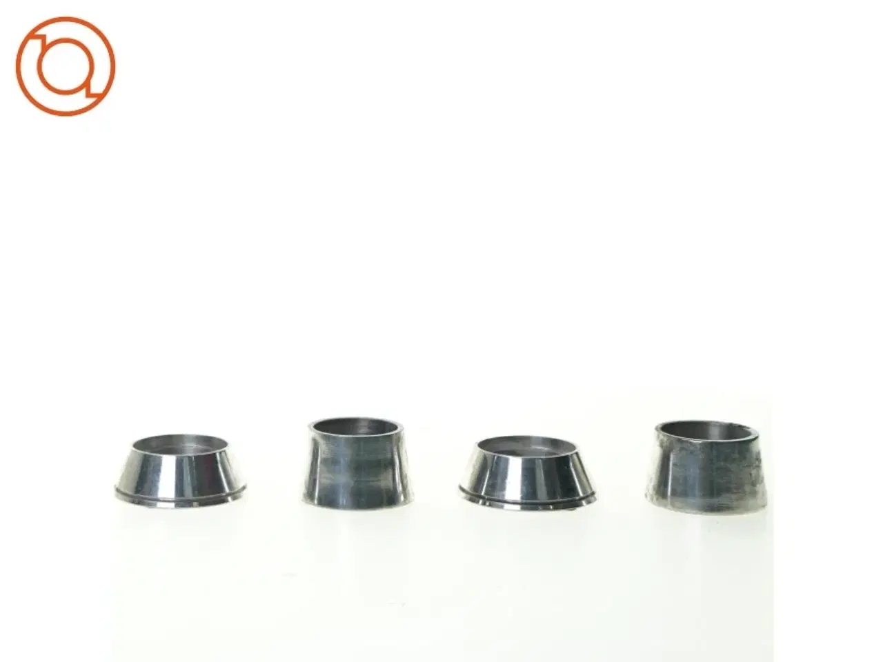 Billede 1 - Lysestager fra Copenhagen Og Ukendt (str. 6 x 3 cm 6 x 2 cm)