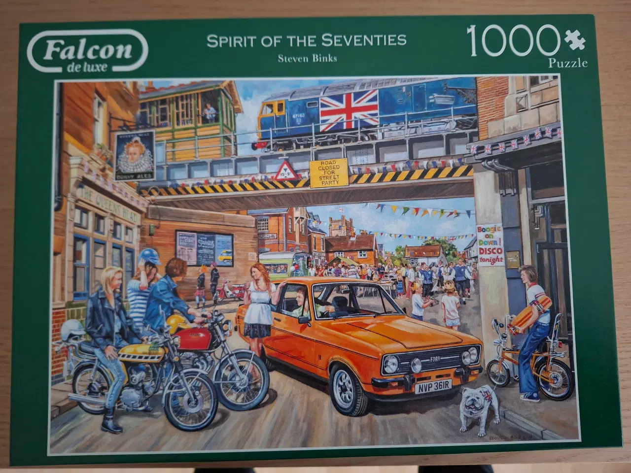 Billede 1 - Falcon de luxe puslespil 1000 brikker